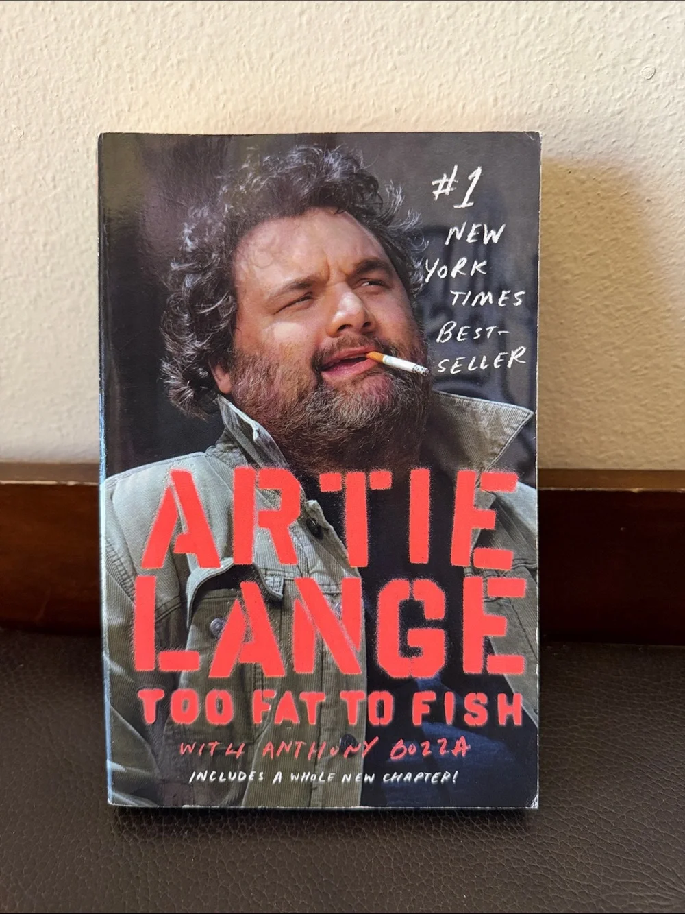 “Too Fat to Fish” Autobiography Signed & Written by Comedian Artie Lange